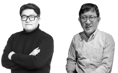 박상수 혁신전략컨버전스사업부장 상무(왼쪽)와 장연세 SDx센터장 상무